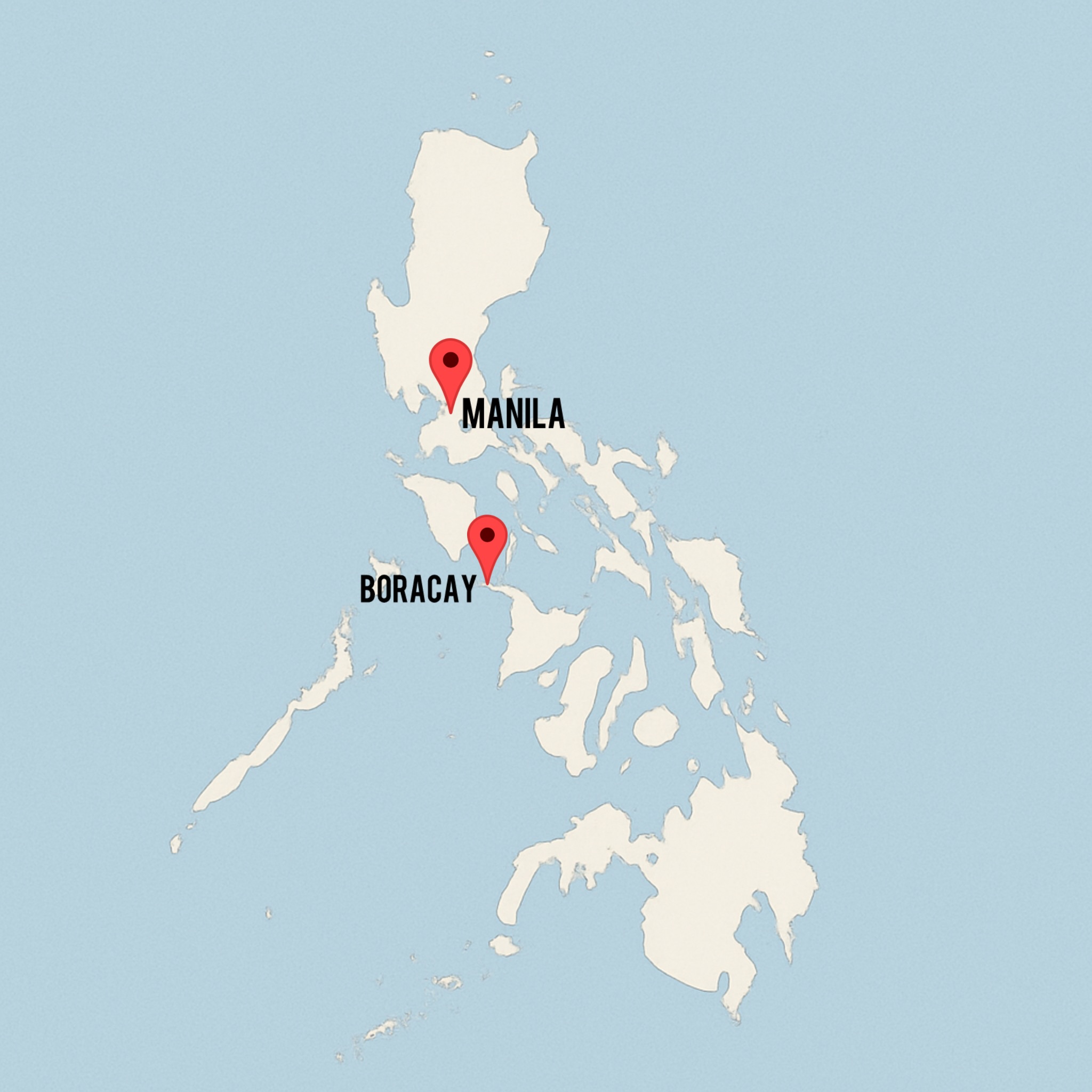 Map image for Manila & Boracay Tour